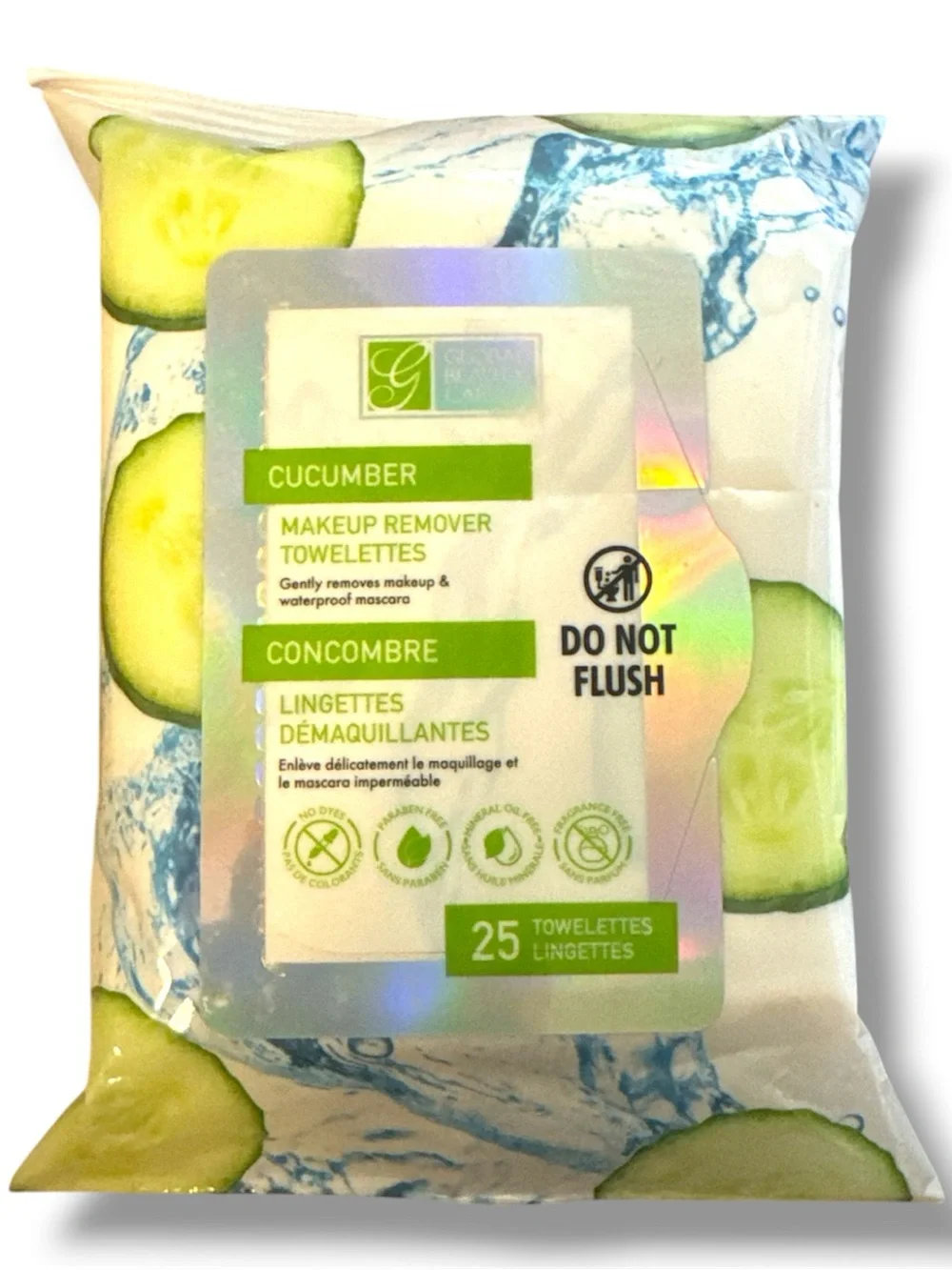 GlobalBeautyCare Dual Set Facial Cleansing & Makeup Remover Wipes